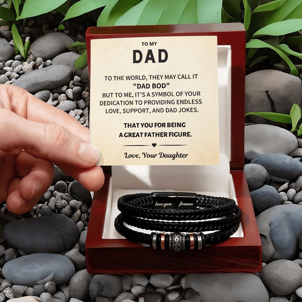 Dad Bod- Father's Day Bracelet Gift Jewelry