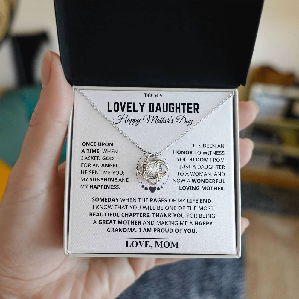 Daughter, Mother's Day Gift-From Mom Jewelry
