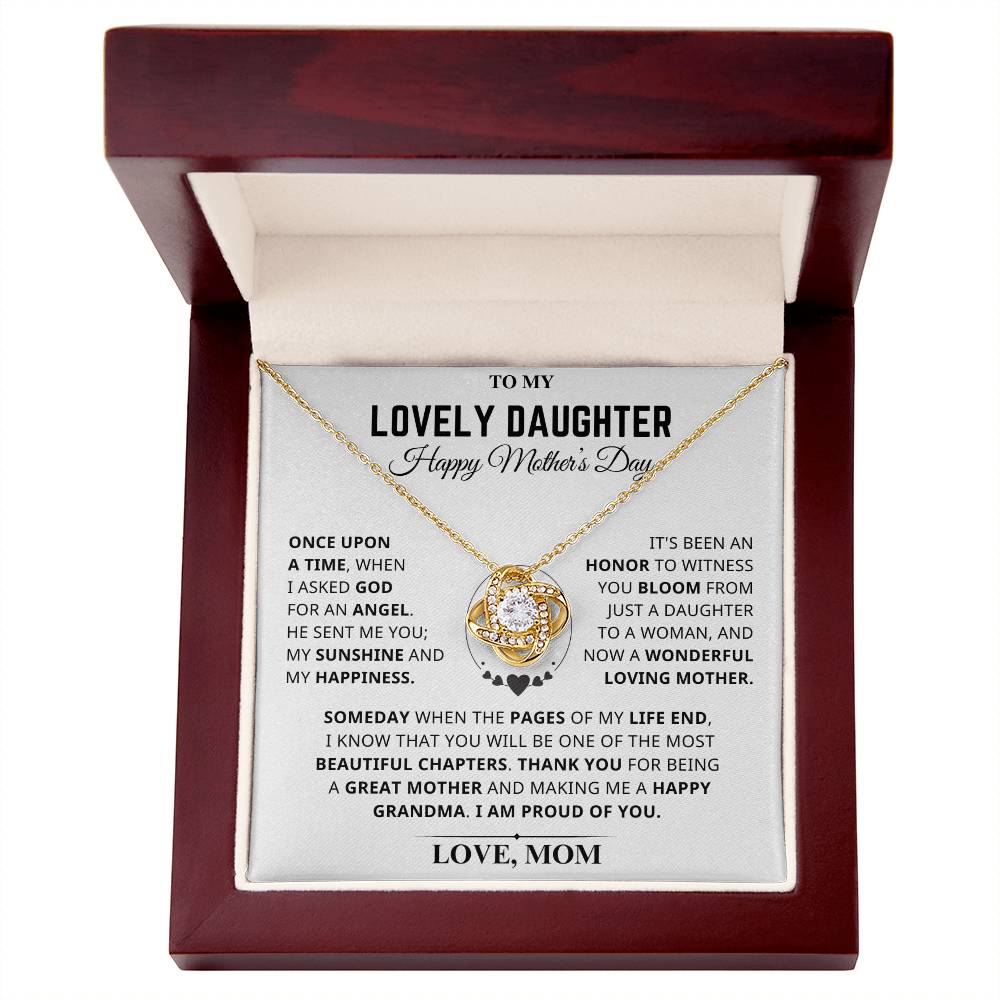 Daughter, Mother's Day Gift-From Mom Jewelry