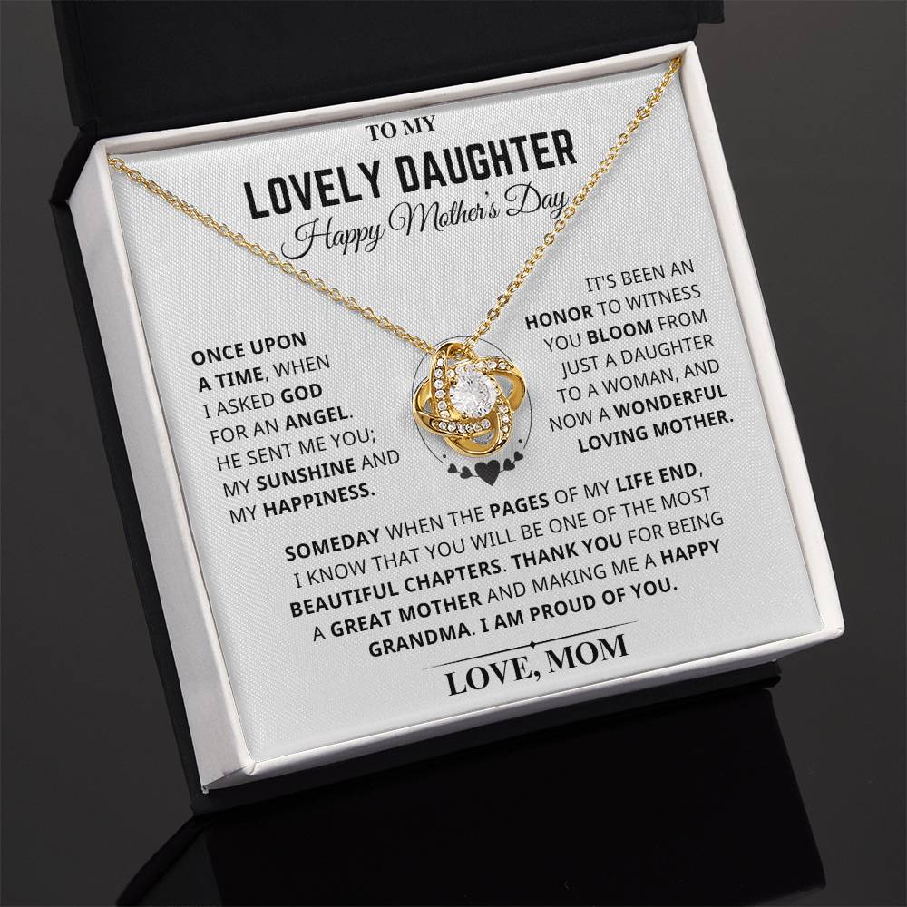 Daughter, Mother's Day Gift-From Mom Jewelry