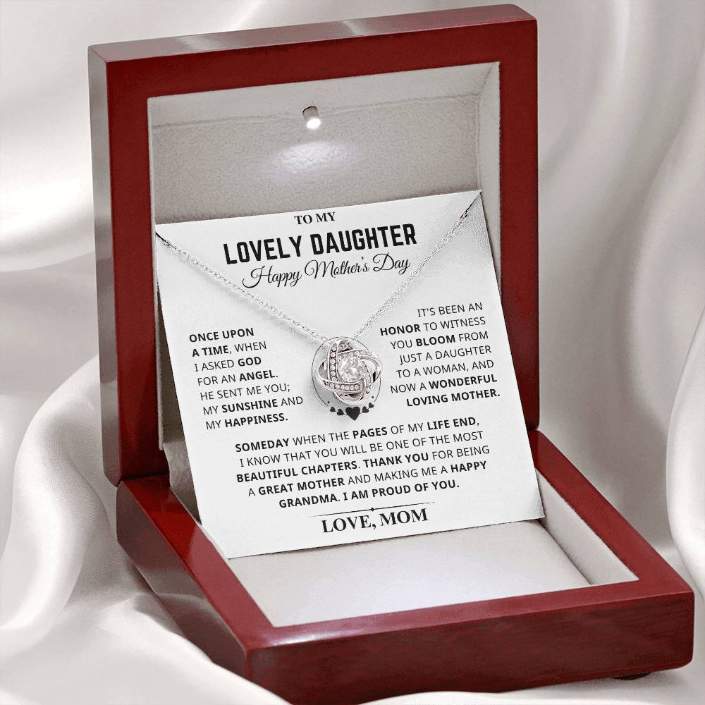 Daughter, Mother's Day Gift-From Mom Jewelry