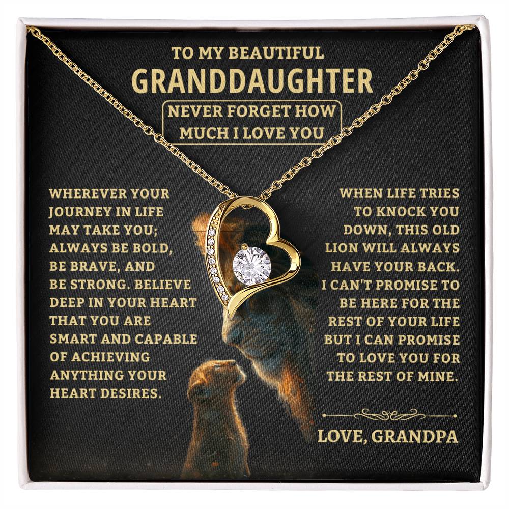 Granddaughter Gift-From Grandpa Jewelry