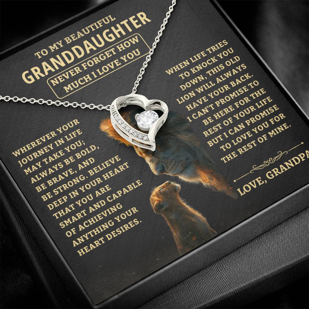Granddaughter Gift-From Grandpa Jewelry