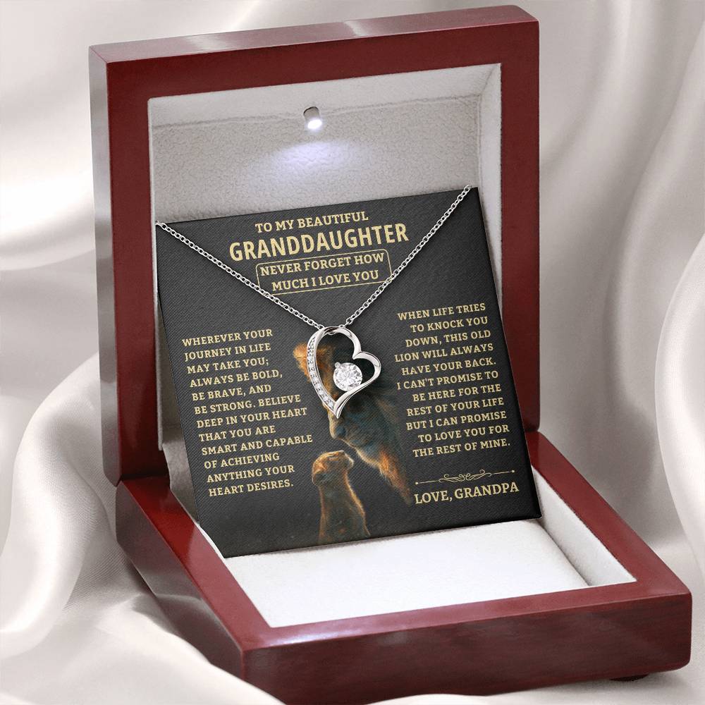 Granddaughter Gift-From Grandpa Jewelry