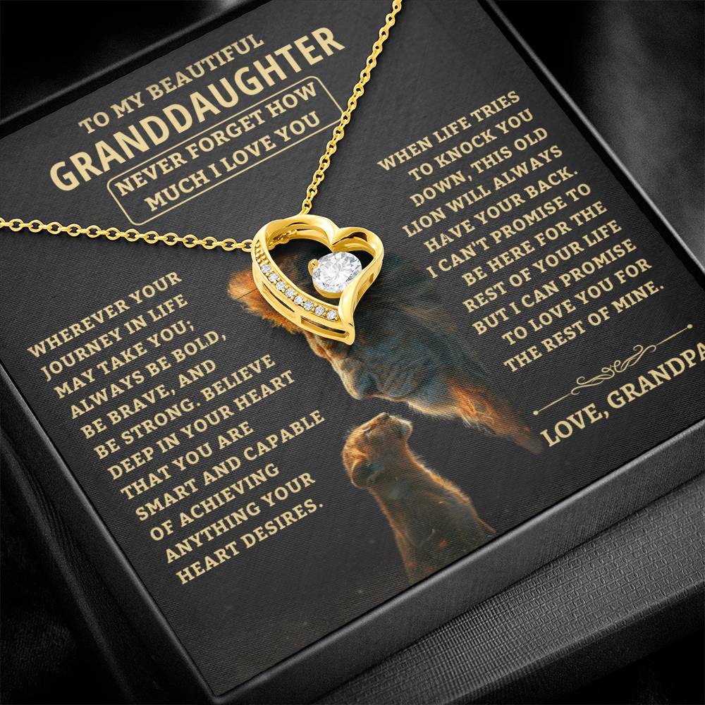 Granddaughter Gift-From Grandpa Jewelry