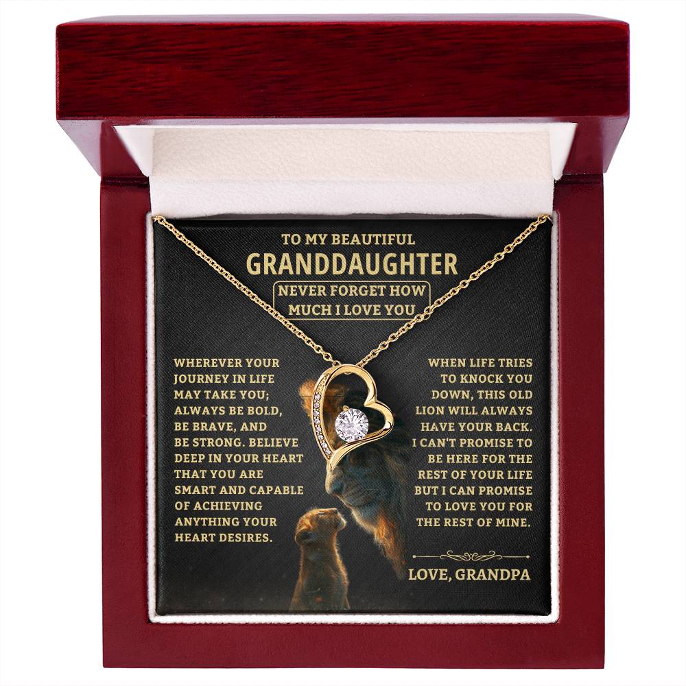 Granddaughter Gift-From Grandpa Jewelry