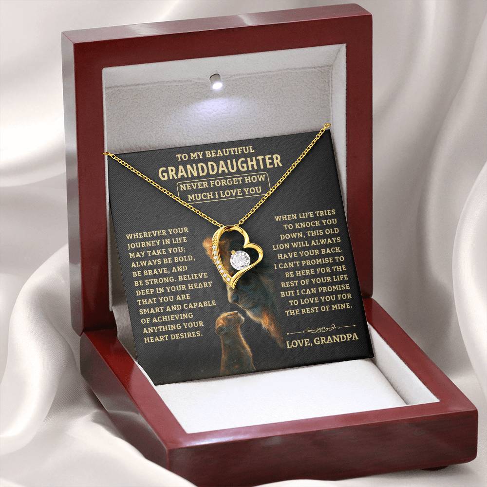 Granddaughter Gift-From Grandpa Jewelry