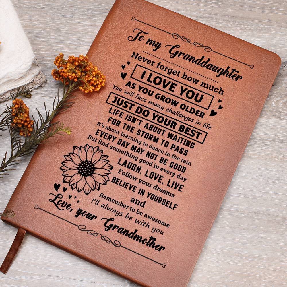 Granddaughter Gift-Never Forget-From Grandmother Jewelry