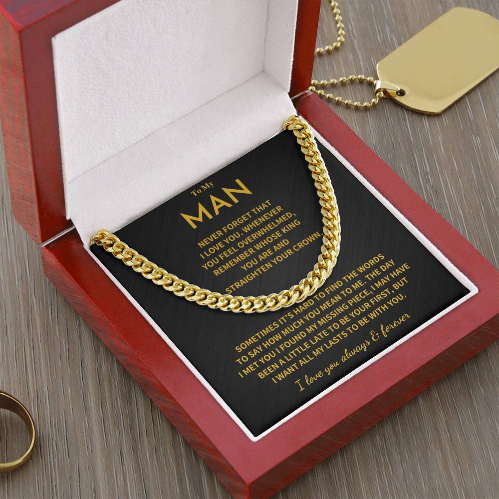 My Man Gift- Straighten Crown Jewelry
