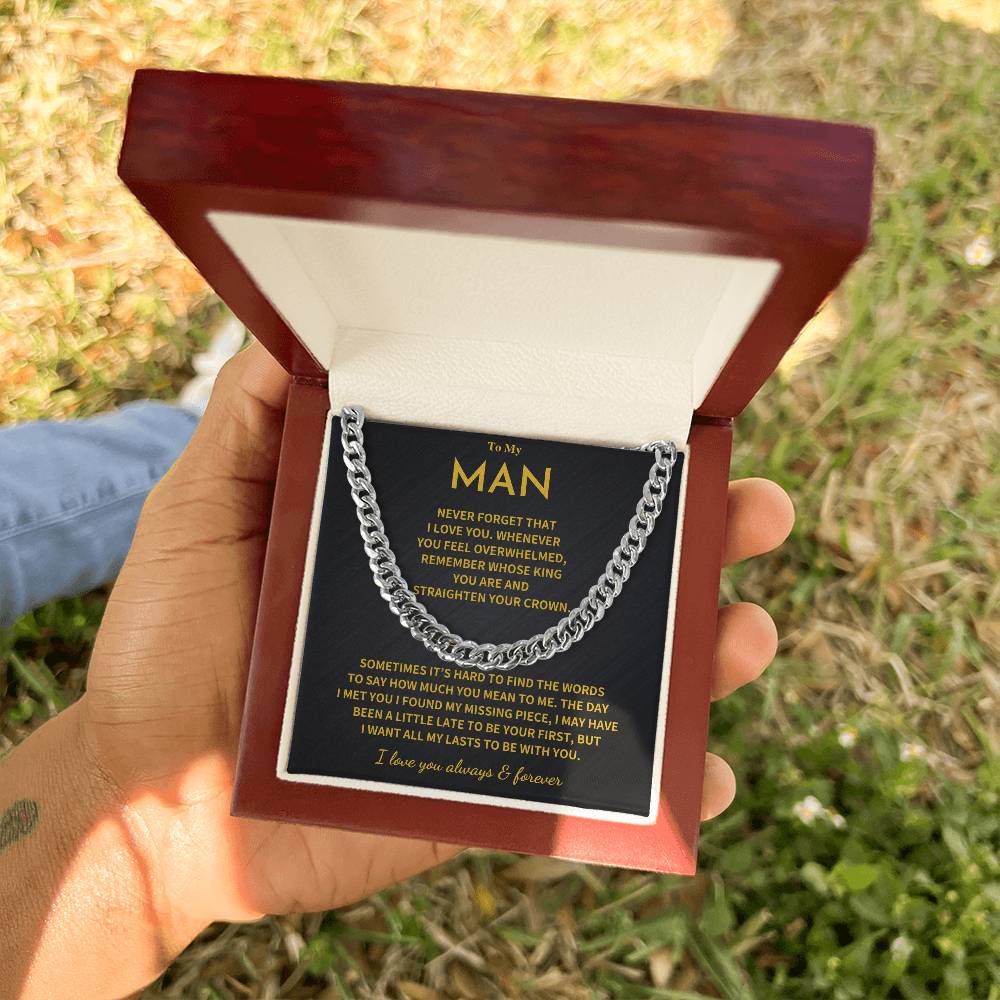 My Man Gift- Straighten Crown Jewelry