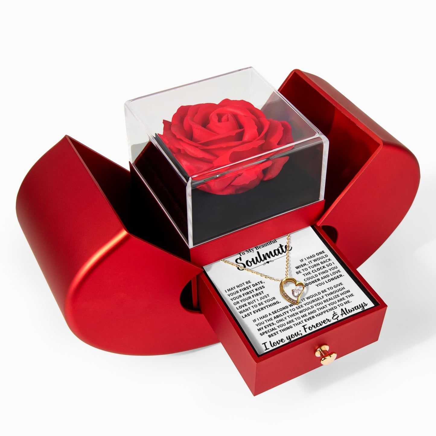 Soulmate Gift, "My Last Everything",Forever Love Necklace Jewelry