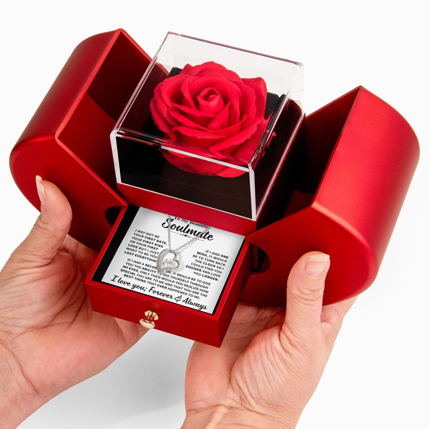 Soulmate Gift, "My Last Everything",Forever Love Necklace Jewelry