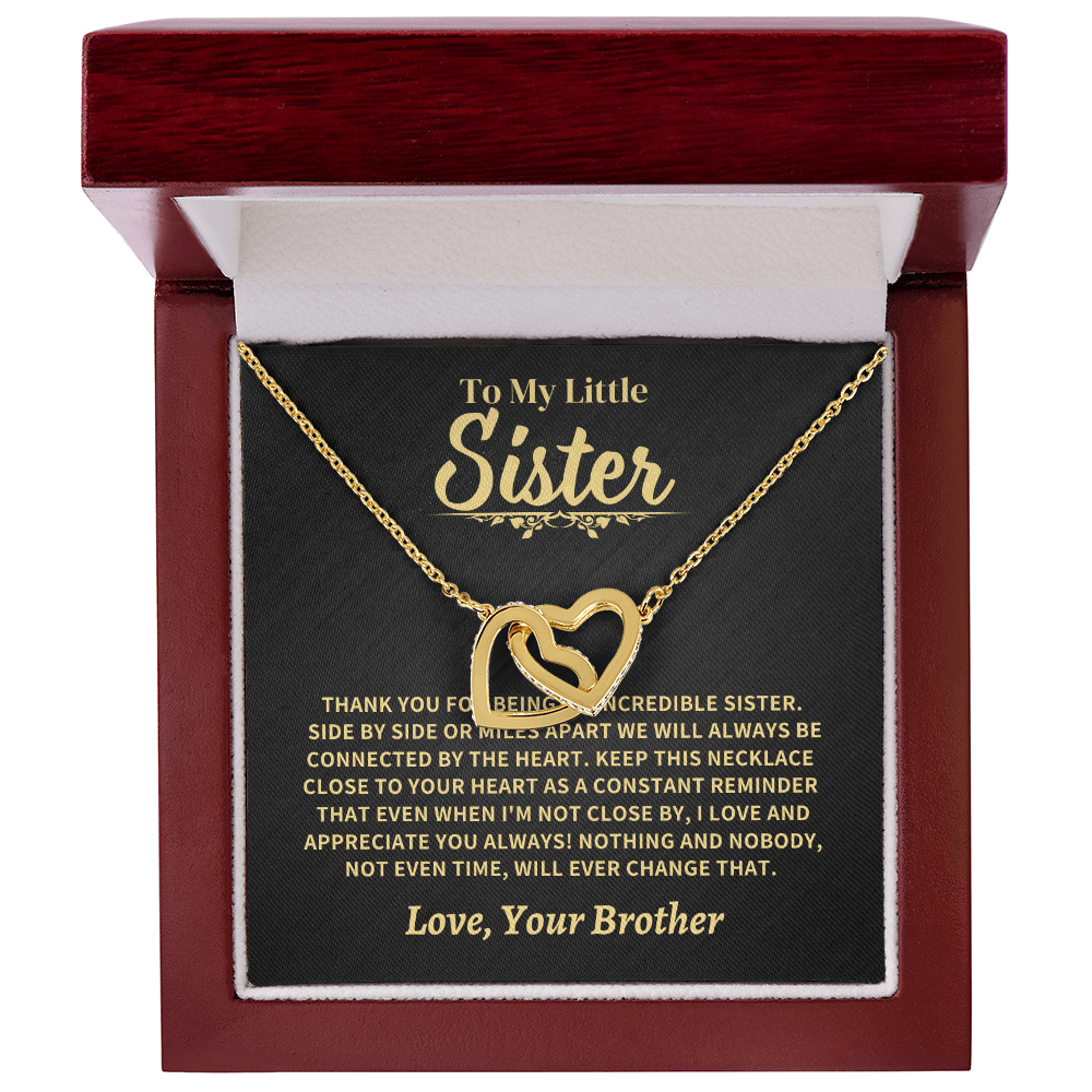 To My Little Sister, From Brother Jewelry