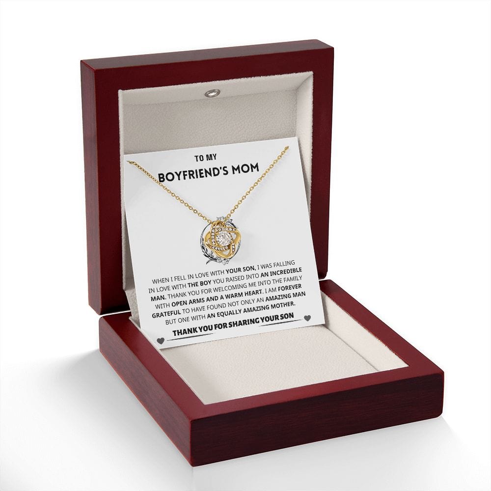 Boyfriend's Mom Gift- Thank you for sharing your son Jewelry