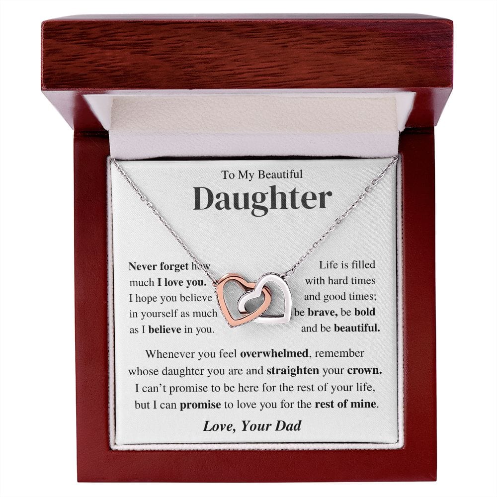 Daughter Gift- Be bold and be beautiful Jewelry