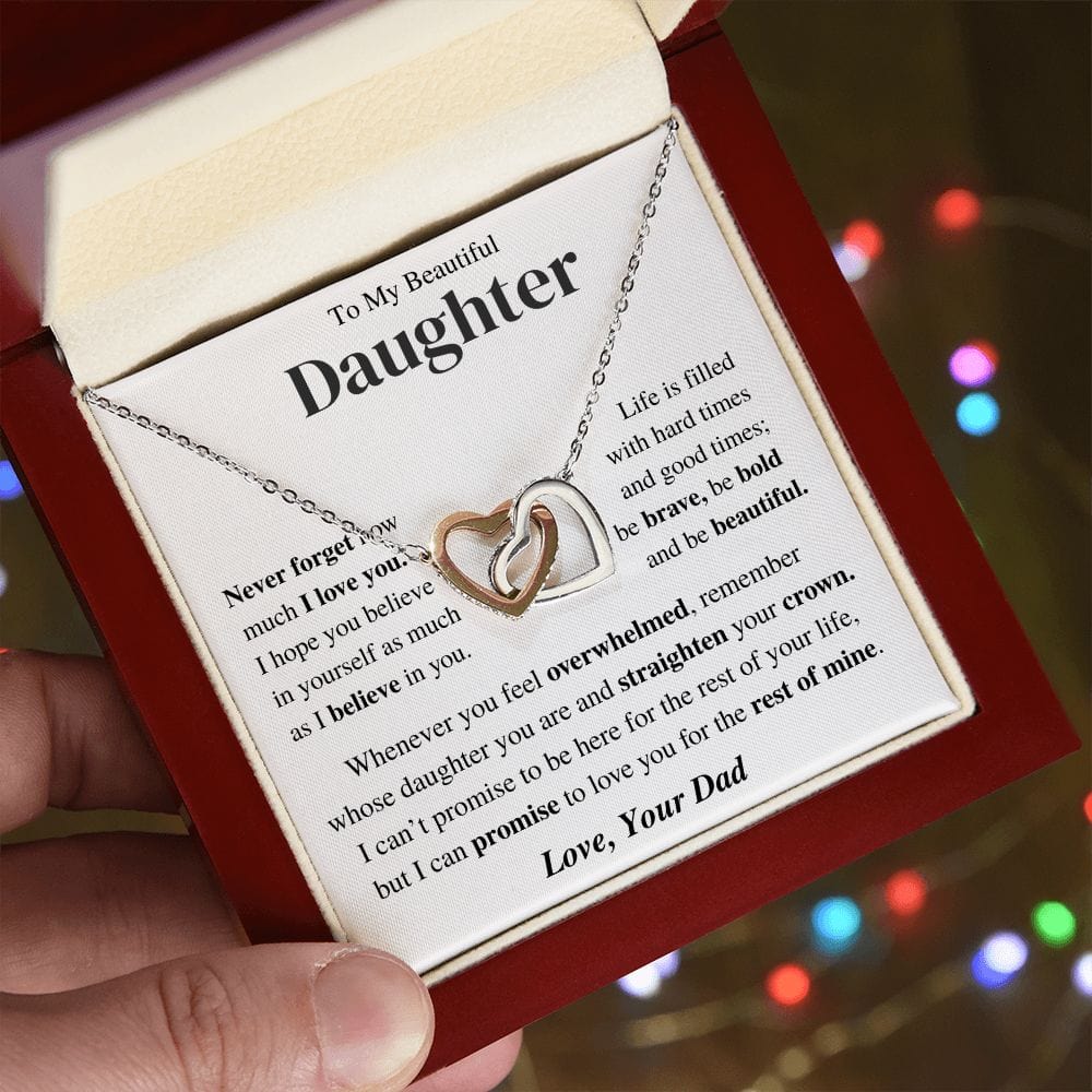 Daughter Gift- Be bold and be beautiful Jewelry