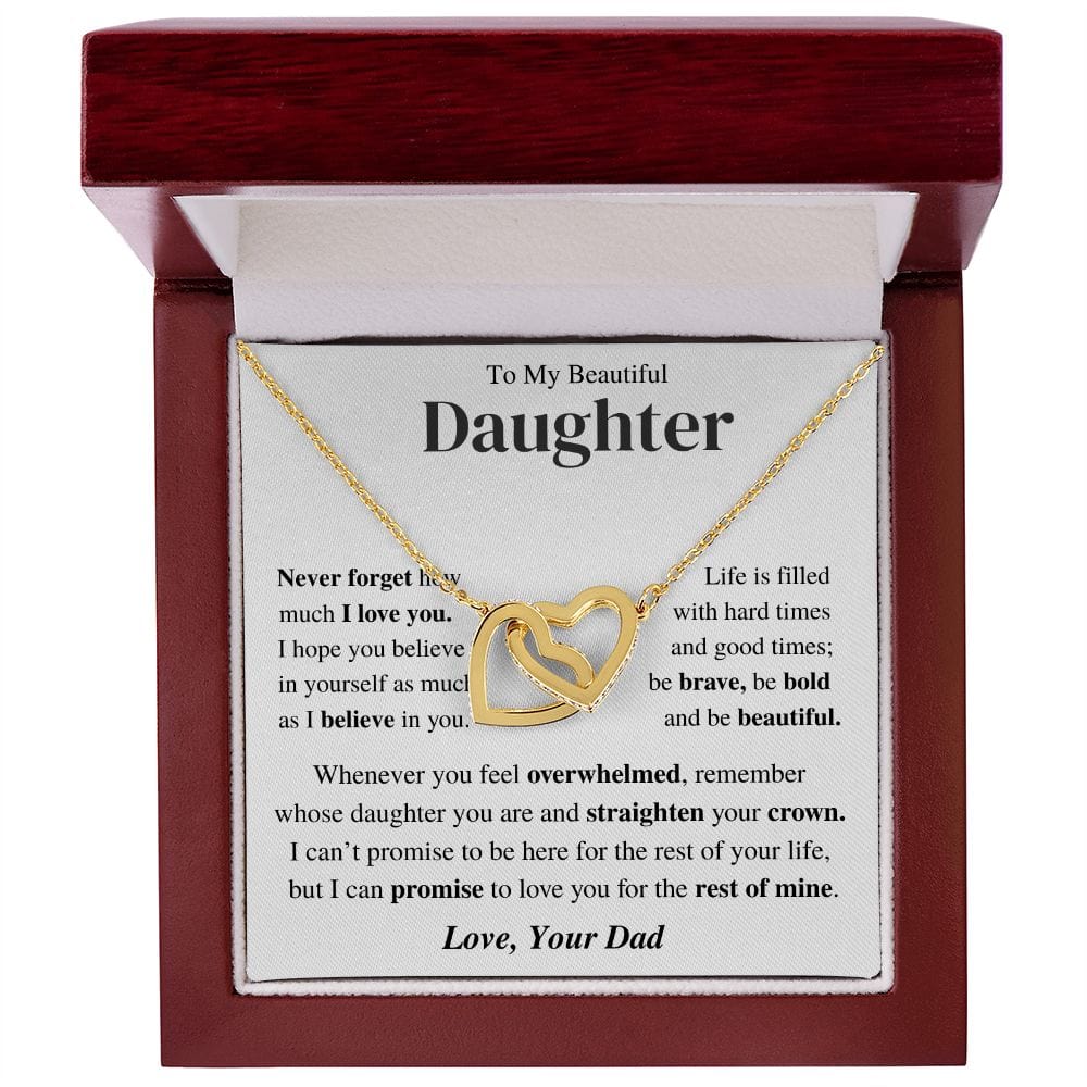 Daughter Gift- Be bold and be beautiful Jewelry