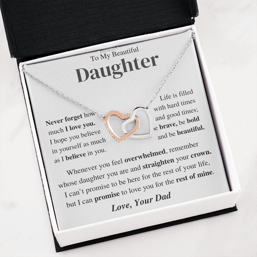 Daughter Gift- Be bold and be beautiful Jewelry
