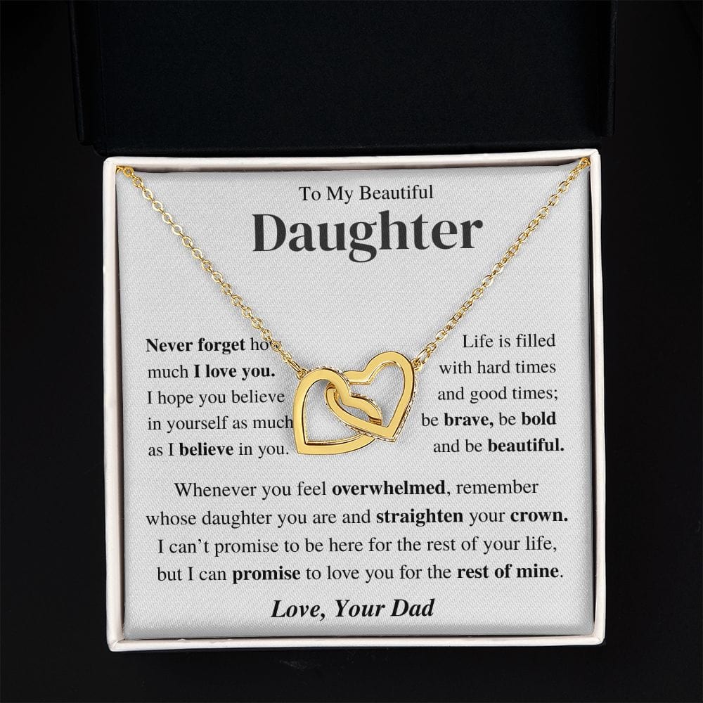 Daughter Gift- Be bold and be beautiful Jewelry