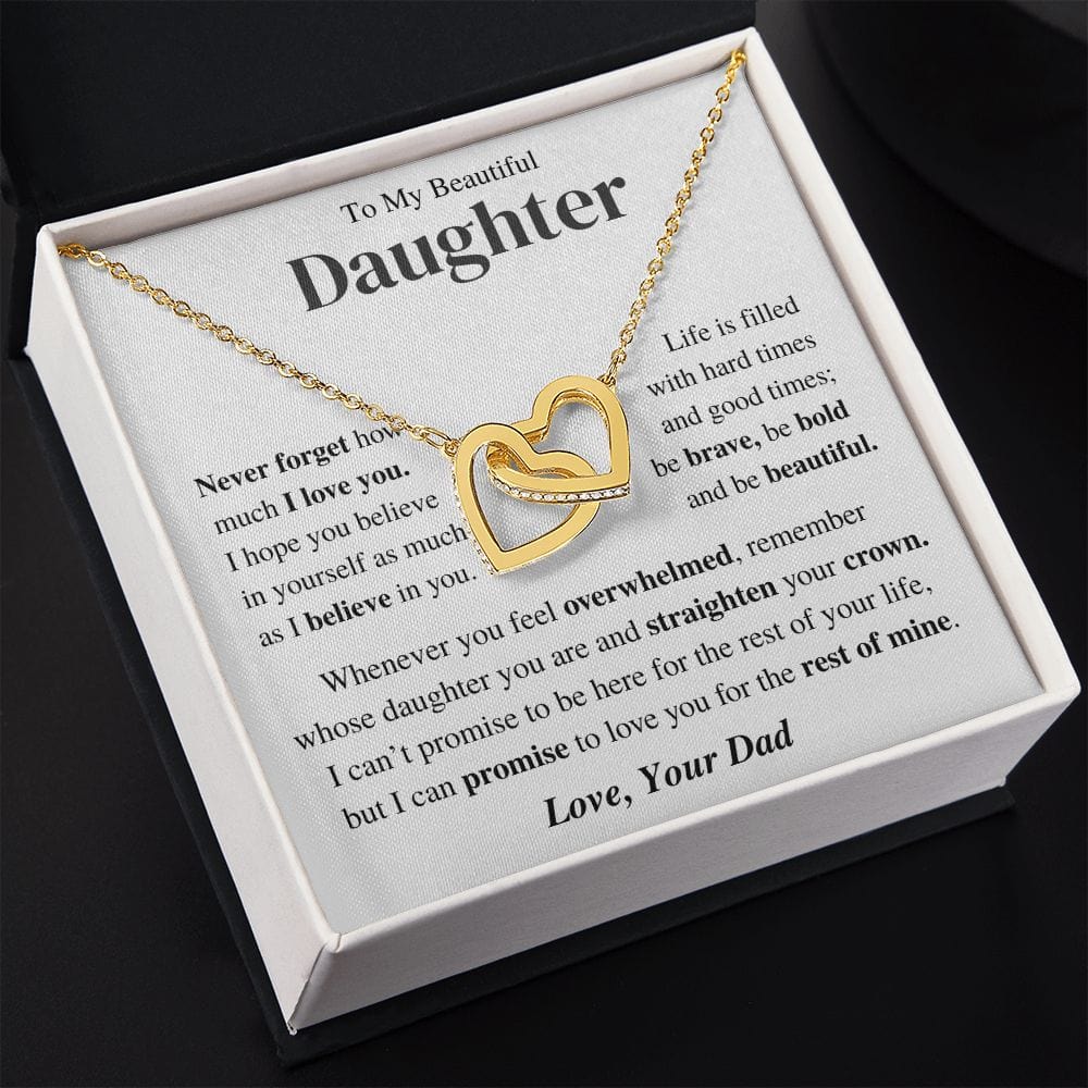 Daughter Gift- Be bold and be beautiful Jewelry