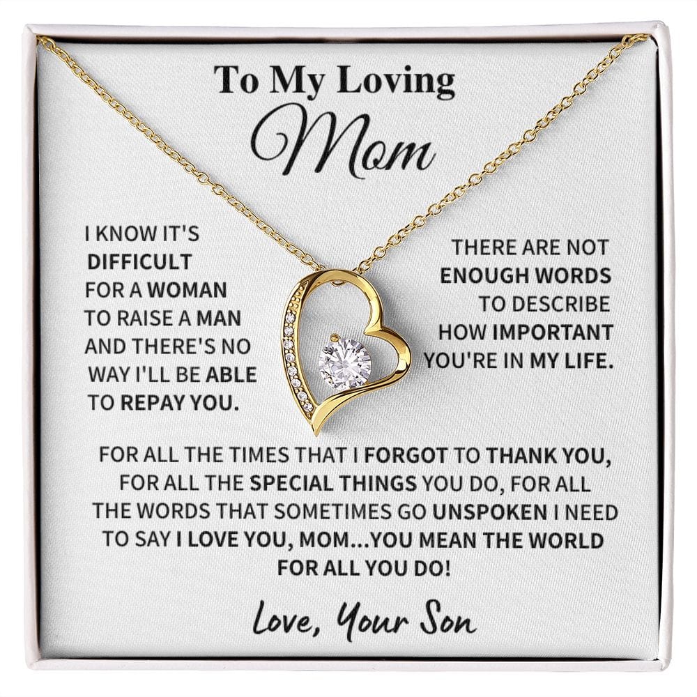 loving mom gift Jewelry
