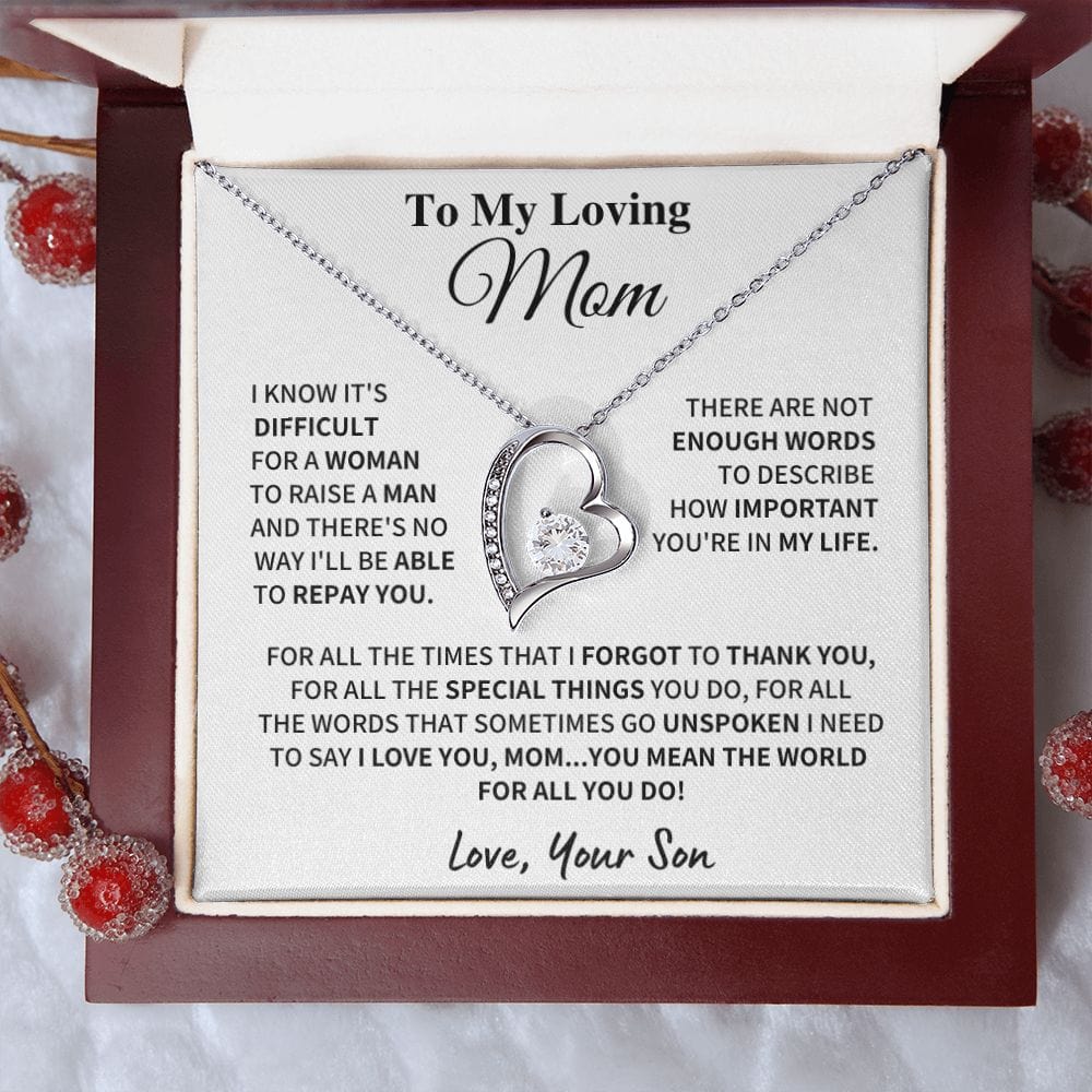loving mom gift Jewelry