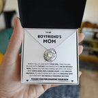 Boyfriends Mom Gift- Love Knot Necklace Jewelry