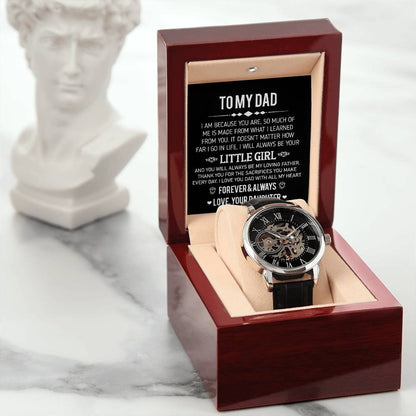Dad Gift-Forever & Always-From Daughter Jewelry
