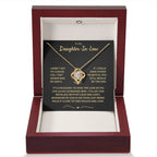 Daughter-in-Law Gift-Love Knot Necklace Jewelry