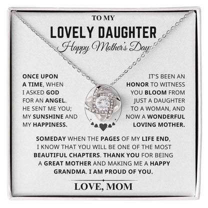 Daughter, Mother's Day Gift-From Mom Jewelry