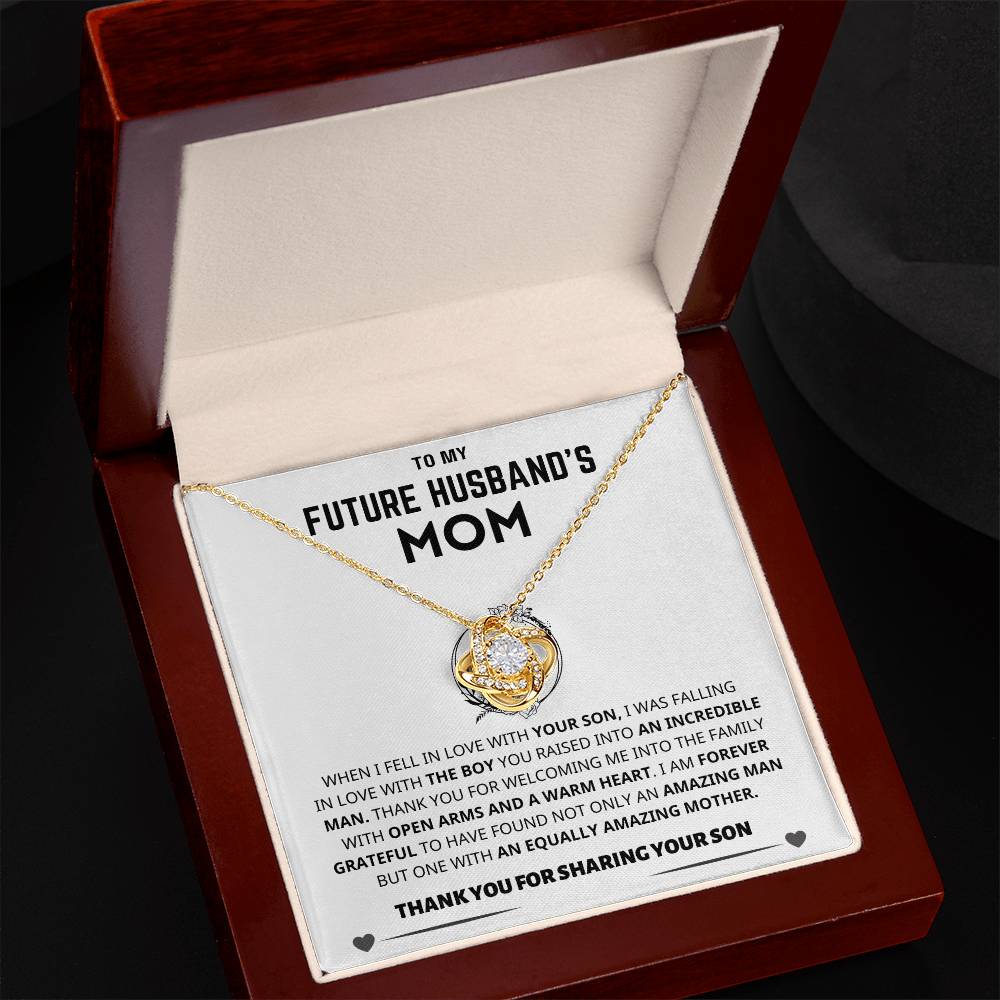 Future Husband's Mom Gift-"Forever Grateful" Jewelry