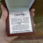 Future Wife Gift,"Best Thing That Ever Happened To me" Heart Necklace Jewelry