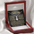 Future Wife Gift "Forever & Always",Alluring Beauty Necklace Jewelry