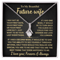 Future Wife Gift "Forever & Always",Alluring Beauty Necklace Jewelry