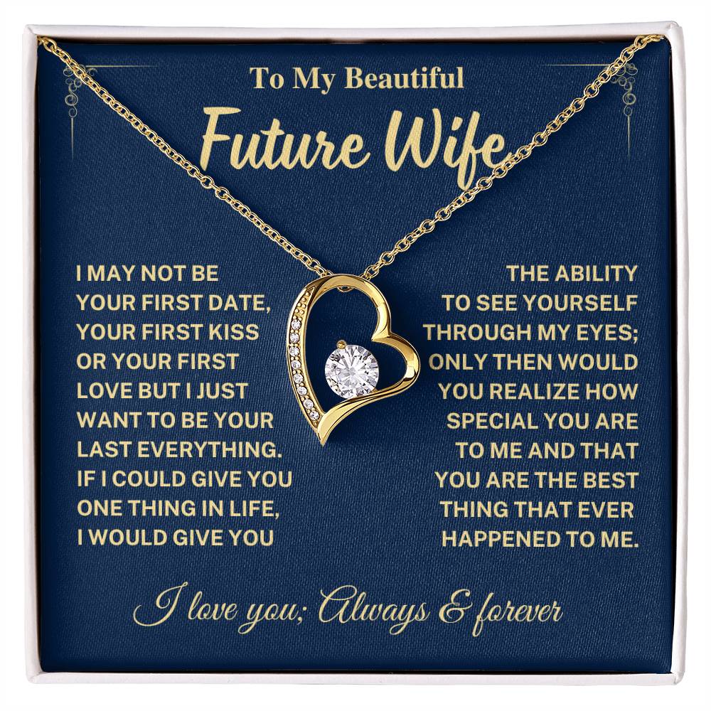 Future Wife Gift-Forever Love Necklace Jewelry
