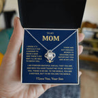 Gift For Mom - From Son- Forever Grateful Jewelry
