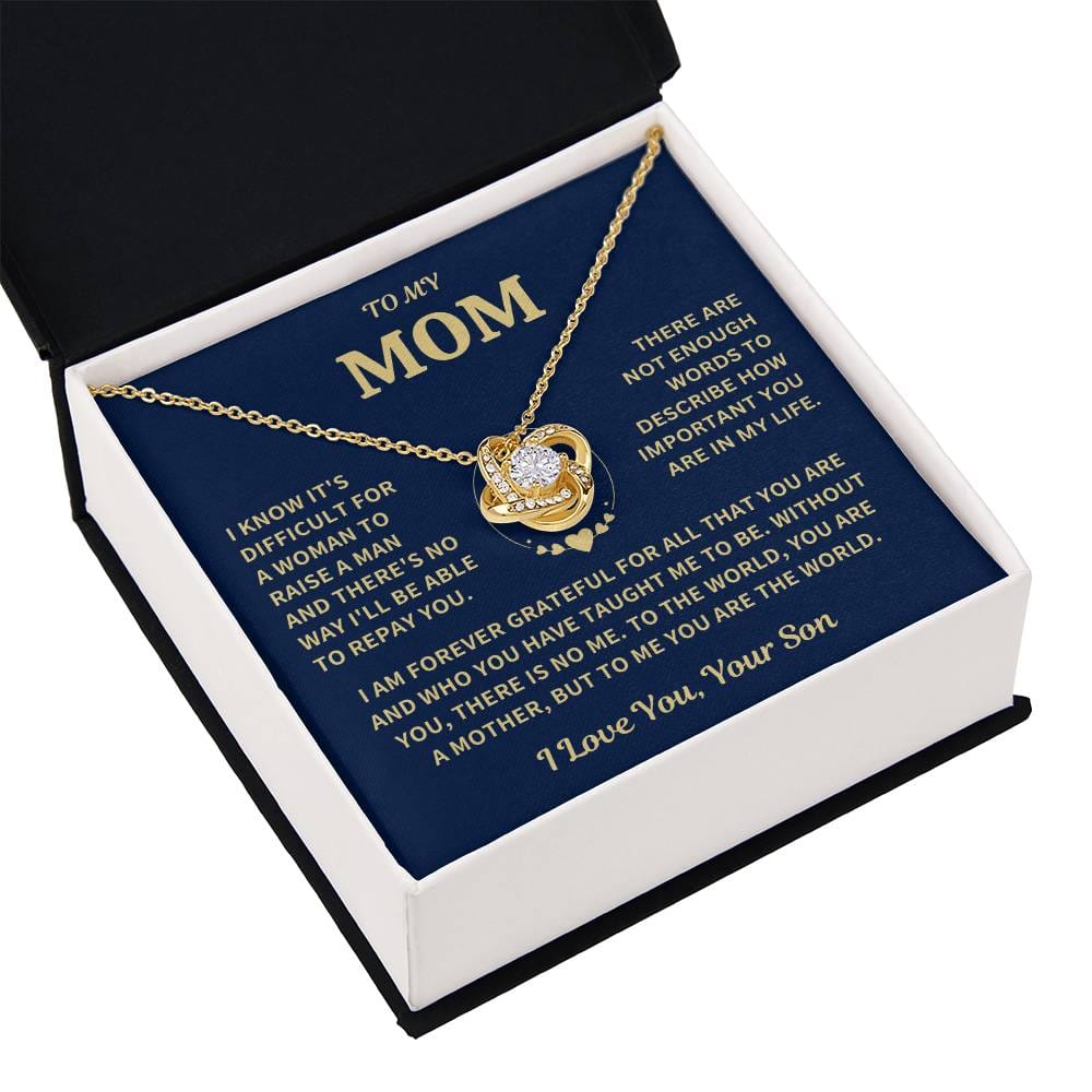 Gift For Mom - From Son- Forever Grateful Jewelry