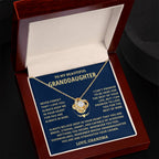 Granddaughter Gift, From Grandma, "Never Forget That I Love You" Jewelry