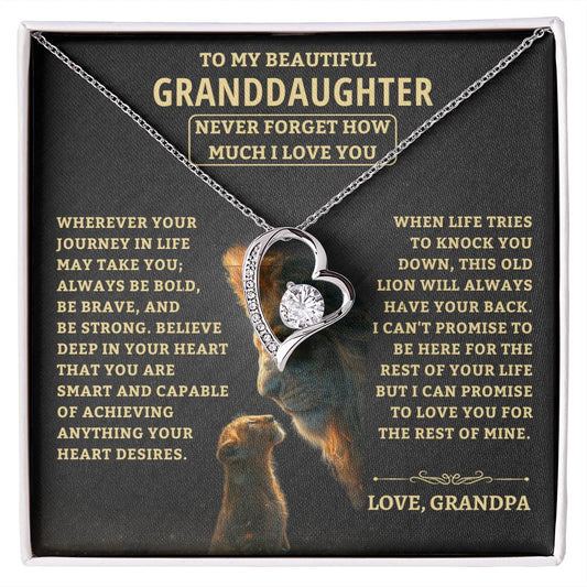 Granddaughter Gift-From Grandpa Jewelry