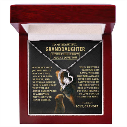 Granddaughter Gift-From Grandpa Jewelry