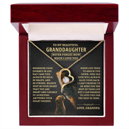 Granddaughter Gift-From Grandpa Jewelry