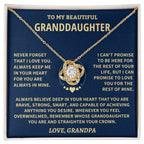 Granddaughter Gift, From Grandpa, ''Believe In Yourself'' WG101 Jewelry