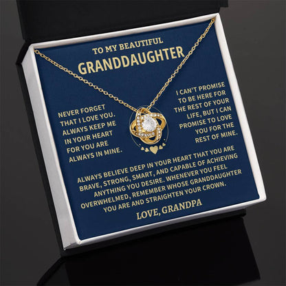 Granddaughter Gift, From Grandpa, ''Believe In Yourself'' WG101 Jewelry