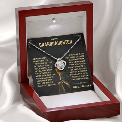 Granddaughter Gift- Love, Grandpa Jewelry