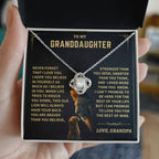 Granddaughter Gift- Love, Grandpa Jewelry