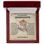 Granddaughter Gift-Never Forget-From Grandpa Jewelry