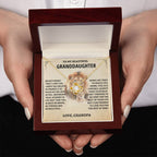 Granddaughter Gift-Never Forget-From Grandpa Jewelry