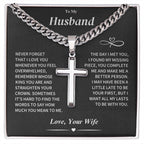 Husband Gift Cross Jewelry