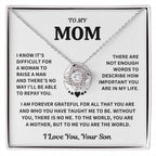 Mom Gift-Forever Grateful-From Son Jewelry