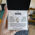 Mom Gift-Forever Grateful-From Son Jewelry